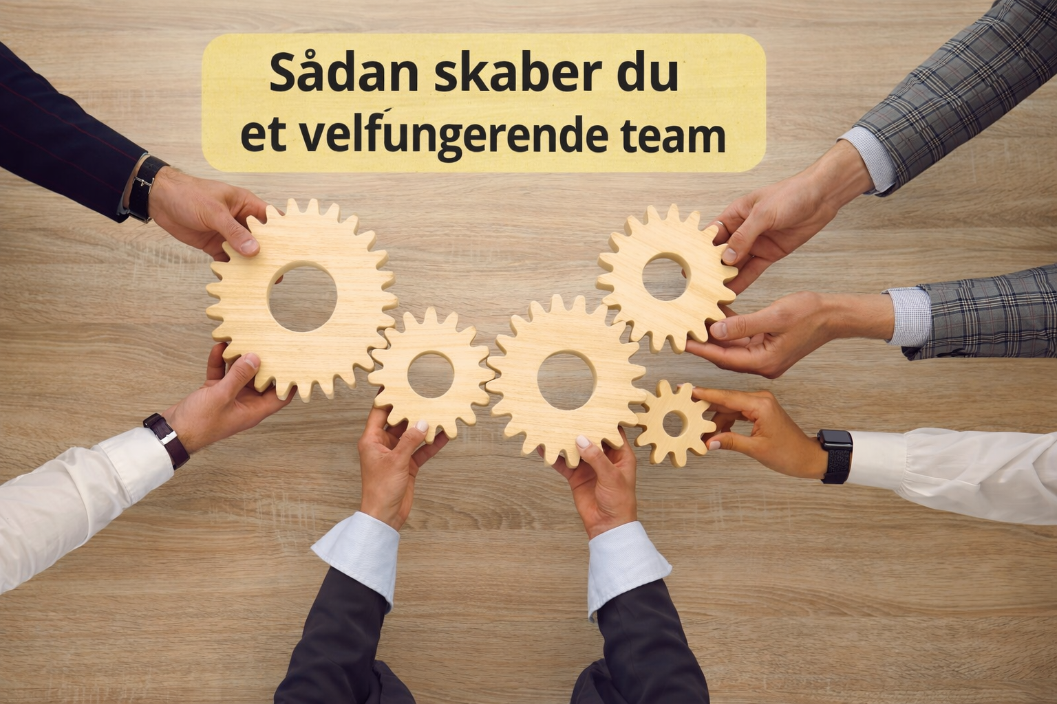 Sådan skaber du et velfungerende team